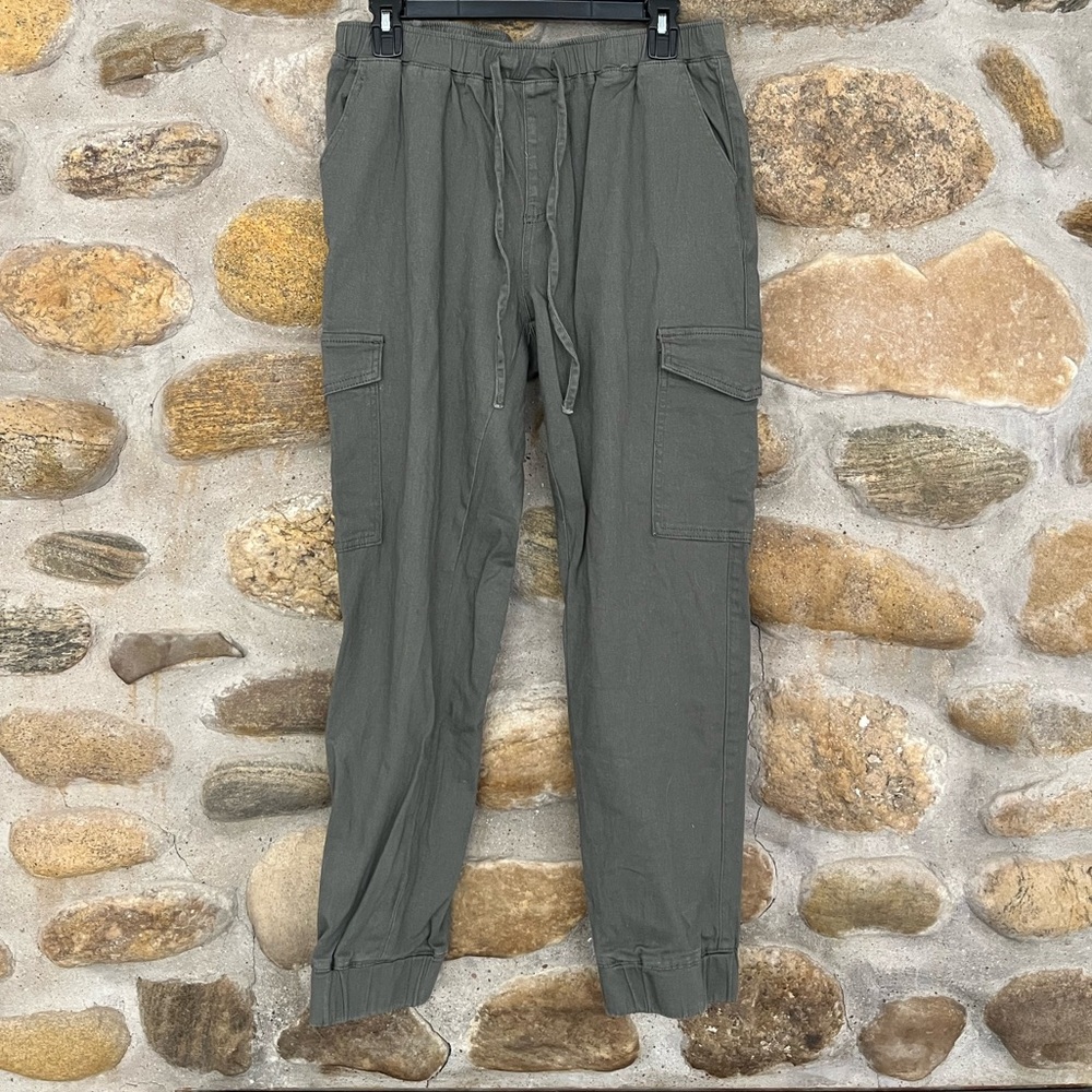 Almost Famous Khaki Green Trousers